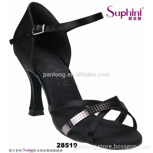 Shinning Crystal Ballroom Salsa Latin Dance Shoes Women